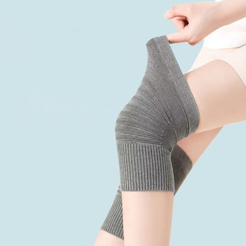 MARGREDY Đế Ấm Đầu Gối Cotton Co Giãn, Bảo Vệ Khớp Cho Nam và Nữ