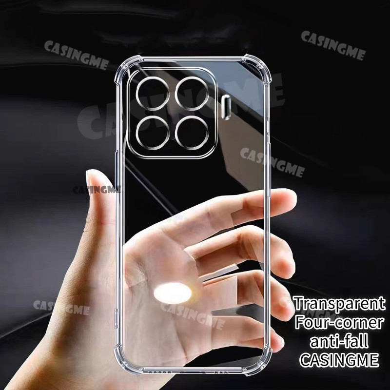 Xiaomi 17T 15TPro 2025 Túi Khí Trong Suốt Cho Xiaomi 15T 15T 15T 15 T T15 15TPro Xiaomi15T Pro 5G Ốp Điện Thoại Silicon Chống Sốc Trong Suốt Vỏ Bảo Vệ VivoY16