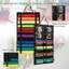 Đế trưng bày đai Karate JKDESIGN, Đế trưng bày đai Taekwondo cầm tay nhẹ, có thanh treo huy chương Túi treo nỉ Giá lưu trữ Quà tặng