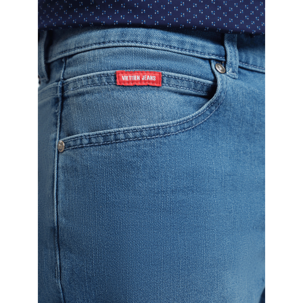 Quần Short Jean VIETTIEN SMART CASUAL vải Cotton form REGULAR VT00000511