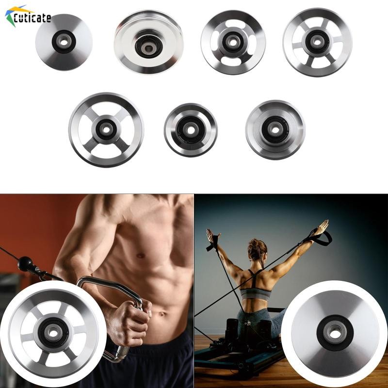 Bánh xe ròng rọc lăn tập thể dục, máy cáp thấp cường độ