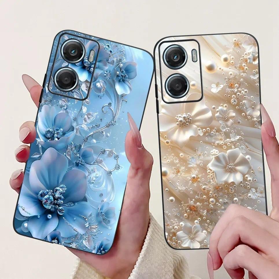 Dành Cho Moto G06 Vỏ Điện Thoại Mềm Mỏng TPU Vỏ Trên Motorola Moto G06 Power G 06 4G Ốp Lưng Hoa Sang Trọng Nữ Tính Bướm Vỏ