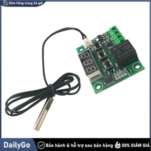 Mạch điều khiển nhiệt độ nóng lạnh đóng ngắt W1209 DC 12V, kiểm soát nhiệt độ chính xác
