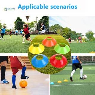 [Dream] 10 Bộ Nón Thiết Bị Huấn Luyện Bóng Đá Cho Kid Pro Đĩa Nón Nhanh nhẹn Tập Thể Dục Trở ngại Tránh Phụ Kiện Huấn Luyện Thể Thao mới