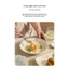 Món ăn gốm sứ Ins Lemon Cat dễ thương-Bowl có tay cầm, Chảo nướng, Bát súp lớn, Chảo nướng, Thích hợp cho gia đình