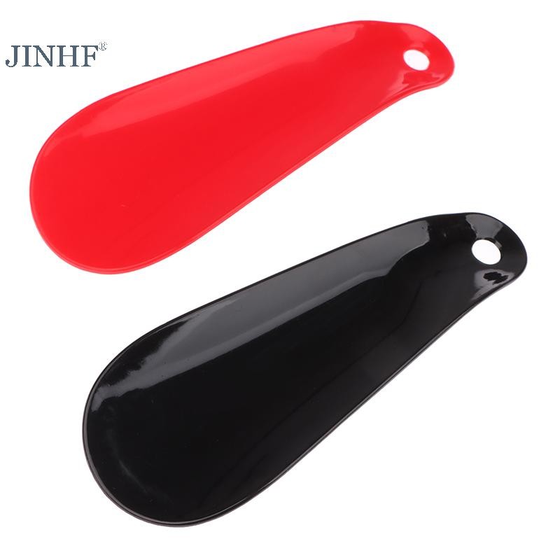 JINHF Di Động Mini Chuyên Nghiệp Giày Sừng Bền 11CM Nhựa Hình Muỗng Lười Người Giúp Giày Linh Hoạt Nâng Giày HOT
