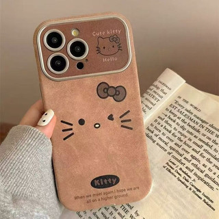 Mèo Bướm Nâu KT Cho iphone17 16promax 15promax 12 / 13 / 14 / 15 / 16 17pro iphone11promax Vỏ TPU iphone mới chống bụi