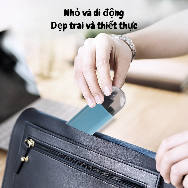 Máy cắt lông mũi cầm tay:cắt nhanh vệ sinh an toàn cổng Type-C thời gian sử dụng siêu dài có thể rửa nước
