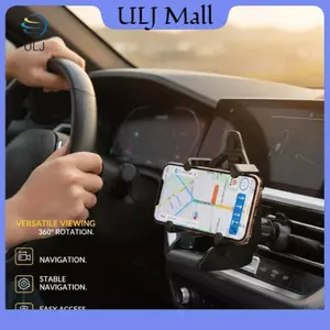ULJ Racing Seat Giá đỡ điện thoại trên ô tô Giá đỡ có cốc hút cho điện thoại thông minh Điện thoại thông minh Hỗ trợ di động Braet.