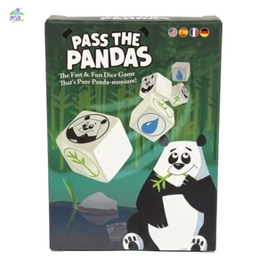 Pass The Pandas Board Game Trò chơi xúc xắc bền bỉ bằng gỗ cho bữa tiệc gia đình