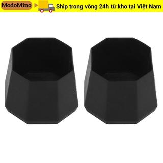 MODOMINO 2 Chiếc Vợt Tennis End Cover, Thay Thế Vợt Tennis Màu Đen Mũ Mông, Phụ Kiện Quần Vợt ABS Lớn Pickleball Mái Chèo Mái Chèo Pickleball