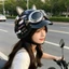 QMP Tiêu Chuẩn Quốc Gia Chứng Nhận Người Lớn Retro Điện Xe Máy Mũ Bảo Hiểm Mùa Hè Thoáng Khí Harley Muỗng Mũ Bảo Hiểm Có Thể Điều Chỉnh Kích Thước