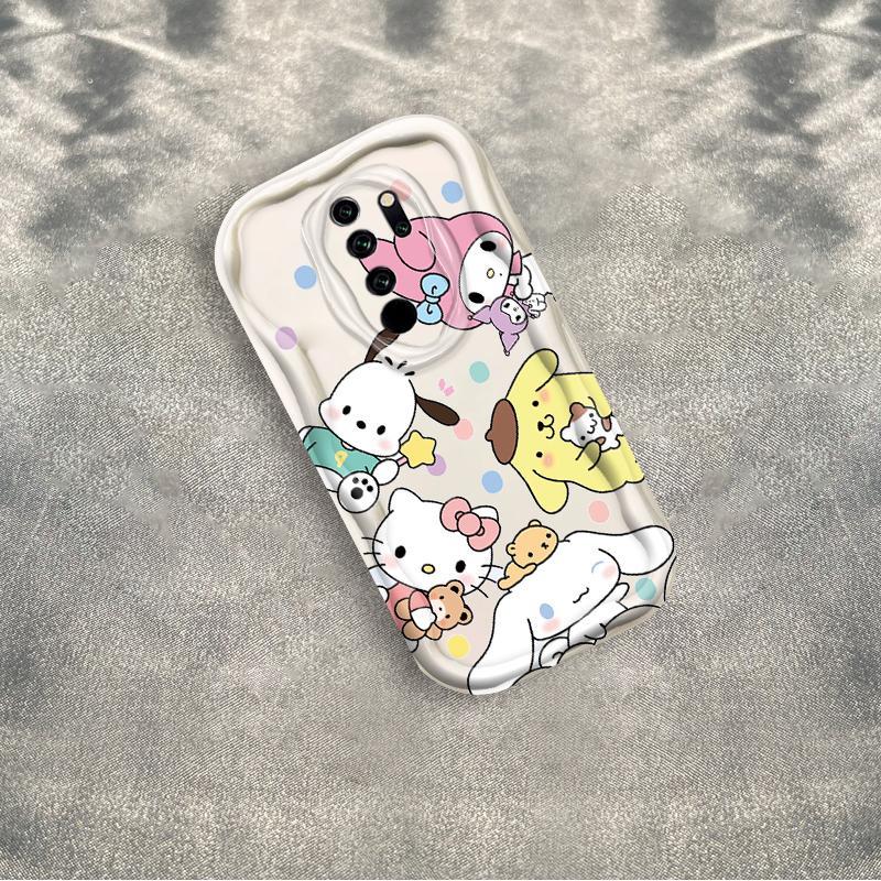 Vỏ Silicon Hoạt Hình Cho Redmi 9 Note 8 Pro POCO M2 3D Art Vỏ Điện Thoại Mềm TPU Cinnamoroll Sanrio Ốp Lưng Chống Sốc