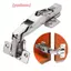 Phần cứng 165 độ Bộ giảm chấn gấp thủy lực Bộ đệm cửa bản lề Phụ kiện cửa sổ Đồ dùng nội thất