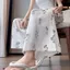 Quần ống rộng SAIA, Quần crop nữ dài đến mắt cá chân, Quần co giãn eo cao thoáng khí Quần hoa dáng rộng vừa vặn Quần đi chơi hàng ngày