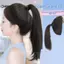 KUZHEN 35cm Bưởi Da Tóc Giả Đầu Thịt Viên Cao Đuôi Ngựa Cao Cấp Cranial Crest Panfa Hiện Vật Lông Tơ Và Tự Nhiên HOT