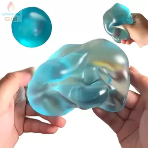 Đồ chơi bóp mạch nha GILL, Đồ chơi phản hồi chậm mô phỏng mềm trong suốt, Khả năng phục hồi chậm Mô phỏng độ dẻo cảm giác Maltose mềm mô phỏng cho quà tặng Giáng sinh