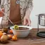 Nĩa kẹo mềm phô mai FANIELLAPOWELL, Nĩa nhúng sô cô la chống gỉ bằng thép không gỉ, Dụng cụ nhúng sô cô la hình dạng không đều màu bạc đa chức năng