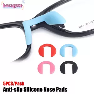 BORAGETE 5 Cái / gói Miếng đệm mũi silicon Kính râm chống trượt Miếng đệm mũi mềm