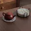 JCSYFAC Gốm Chống bỏng Placemat Ấm cúng Retro Phong Cách Trung Hoa Để Bảo Vệ Nhiệt Bàn Mới