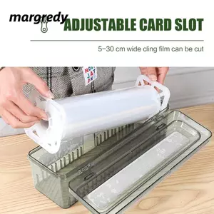 Máy Cắt Phim MARGREDY, Giấy Nhà Bếp Bọc Thực Phẩm Bám Phim Cắt, Di Động PET Thực Phẩm Nhựa Bọc Thiếc Hộp Bảo Quản Nhà Bếp