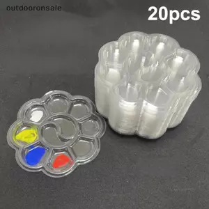 20 Bảng Màu Gouache Có Thể Giặt Được - Hình Hoa Mai Cho Tranh Sơn Dầu / Màu Nước FSI