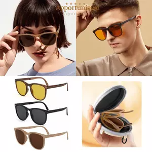 IAPPORTUNIA Kính râm nữ / nam dễ dàng mang theo khi bỏ túi siêu nhẹ