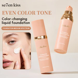 Kem Nền SE7EN KISS Tự Động Thay Đổi Theo Tông Da Mỏng Nhẹ Che Khuyết Điểm Tự Nhiên Không Mốc Nền