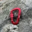 Carabiner an toàn chuyên nghiệp JUIC, Móc chìa khóa hình chữ D 7 màu 48 * 80mm, Thiết bị bảo vệ leo núi 12KN Khóa leo núi bằng nhôm