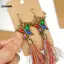 Thẻ trưng bày bông tai giấy KUZHEN 50 / 100 miếng - Hộp đựng bông tai móng tay và vòng DIY, Nhãn trưng bày trang sức, Đồ dùng tạm trú HOT