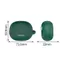 Tai nghe PYCOU, Vỏ tai nghe silicon chống rơi, có bảo vệ tai nghe chống bụi Carabiner cho QCY MeloBuds N20