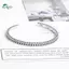 Springevenstar Màu Bạc Tối Giản Chấm Hoa Văn Vòng Tay Dành Cho Nữ Thời Trang Mỹ Trang Sức Cặp Đôi Hiện Nay Springevenstar