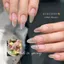 Ooolala Nails 12 Lưới Monet Garden Flower Ba Chiều Tươi Hoa Năm Cánh Siêu Mỏng Móng Tay...