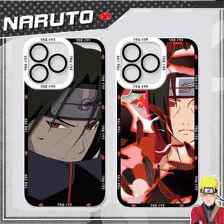 Anime NARUTO Sasuke Obito Hatake Kakashi Ốp Điện Thoại Cho IPhone 15 12 13 14 Pro Max Plus Mềm Trong Suốt Silicon Chống Sốc TPU Trong Suốt Hoạt Hình Xu Hướng Thương Hiệu