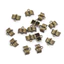 Mặt dây chuyền nhỏ cổ điển Mặt dây chuyền sách tự làm Phụ kiện hợp kim 12x11mm B-0456.18 HPEW