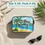 # HB # Summer Travel Essential 1 Chiếc Túi Trang Điểm Trong Suốt PVC Bền Cho Tổ Chức Vệ Sinh.