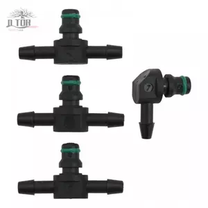 Đầu nối trả lại đầu phun Diesel 4 gói với thiết kế lắp đặt dễ dàng