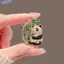 Bluelover Thời Trang Chim Đáng Yêu Bướm Hoa Thổ Cẩm Cho Nữ Áo Khoác Ve Áo Pin Chống chói Áo Len Cố Định Phụ Kiện Quần Áo Quà Tặng Mới