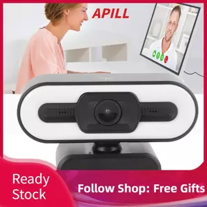 Apill Webcam kỹ thuật số Tuwei 3 màu Có thể điều chỉnh giảm tiếng ồn Camera web máy tính Ứng dụng rộng rãi 1080P có micrô để trò chuyện hội nghị truyền hình