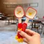 Thìa Gốm Khoai Tây Chiên BL107 Thìa Sứ Mini Ăn Sữa Chua Khuấy Cà Phê Decor Bàn Ăn