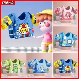YRBWD Áo Bơi Trẻ Em Mùa Hè, Áo Phao Trẻ Em Có Thể Điều Chỉnh Không Khí, Sáng Tạo Thoáng Khí Chơi Nước Phao Bơi Vòng Tay Cho Bé