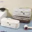 SAIA Dụng Cụ Làm Tóc, Túi Bảo Quản Máy Sấy Tóc Dung Tích Lớn Hai Lớp, Túi Trang Điểm Cotton Nhẹ Bền Đẹp Du Lịch Đồ Dùng Gia Đình