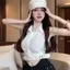 Áo sơ mi không tay Hot Girl Slim-fit Thiết kế gợi cảm Mùa hè ngắn Pure Desire Style Vest Chic Top