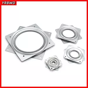 YRBWD 2 / 3 / 4 / 6 Inch Lười Susan Rỗng Đồ Nội Thất Phần Cứng Bàn Xoay Vòng Bi
