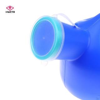 HWETR 2000ml Nam Bình Nước Tiểu Nhựa Dung Tích Lớn Chống Tràn Chống Rò Rỉ Có Nắp An Toàn Cho Cắm Trại Ngoài Trời Hoặc Chăm Sóc Tại Nhà