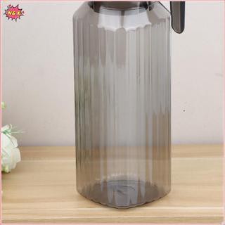 Bình đựng nước có gân dung tích lớn N & X 1.1L có nắp và tay cầm Bình đựng nước trong suốt để sử dụng tại nhà và văn phòng.