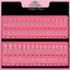 MYPANDA Ứng dụng nhanh Móng tay Oril Sandwich Hình thức kép 60 chiếc Khuôn hoàn hảo cho Qui Nail Salon Sử dụng.