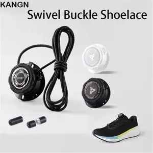 KANGN 1 Dây Giày Tự Động, Khóa Nhanh Dây Dày Xoay Dây, Lắp Đặt Dễ Dàng Khóa Nhanh Dây Giày Trẻ Em Người Lớn