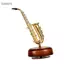 Guansfs RiToEasysports Hộp nhạc kèn Trumpet Mini Nhạc cụ kết hợp quà tặng âm nhạc với đế xoay và giai điệu êm dịu cho Giáng sinh, sinh nhật, ngày lễ tình nhân Các bà mẹ (Saxophone)