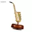 Guansfs RiToEasysports Hộp nhạc kèn Trumpet Mini Nhạc cụ kết hợp quà tặng âm nhạc với đế xoay và giai điệu êm dịu cho Giáng sinh, sinh nhật, ngày lễ tình nhân Các bà mẹ (Saxophone)